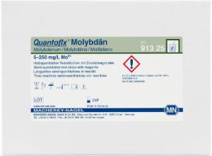 Semi-quantitative test strips QUANTOFIX Molybdenum