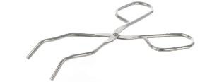 Crucible tongs, stainless steel