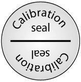 SOCO1.525.526 - SERVICE CALIBRATION SEAL