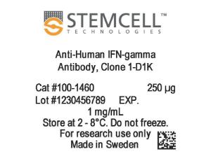 Anti-human IFN-gamma antibody, spectrum 1-D1K