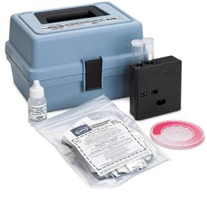 Colour disc test kit, chlorine dioxide