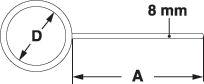 Retort rings without bosshead