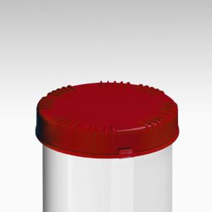 Red screw lid for Packo containers 300-1300 ml