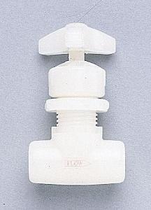 GF Signet Needle Valves with Thread Adapters, PVDF