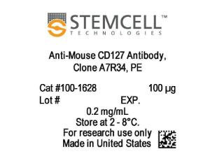 Anti-mouse CD127 antibody, spectrum A7R34, PE