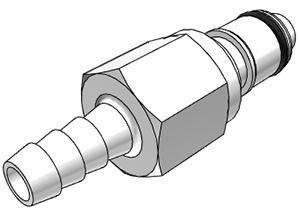 Coupling barb insert