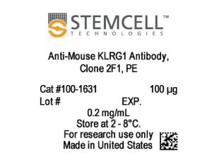 Anti-mouse KLRG1 antibody, spectrum 2F1, PE