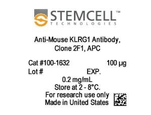 Anti-mouse KLRG1 antibody, spectrum 2F1, APC