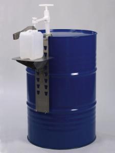 Drum holder for placing container