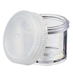 Jars, wide mouth, with screw cap, 60 ml