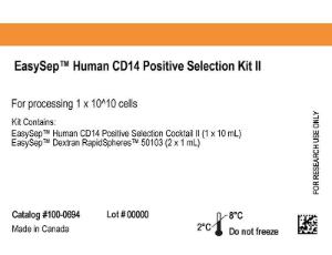 EasySep™ human CD14 positive selection kit II