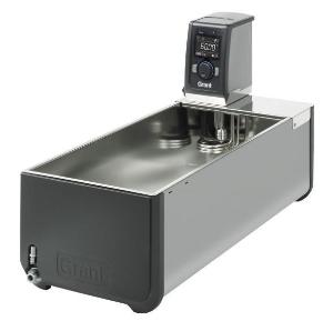 Water bath and circulator, stainless steel, TX150-ST38 (left angle view)