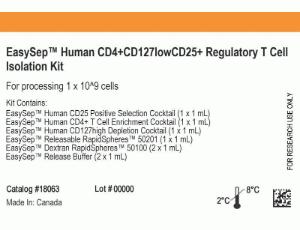 EasySep™ human CD4+CD127lowCD25+ Regulatory T cell isolation kit