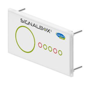 Built-in signalbox 5, EU / UK /US, 5-channel, for safety waste cap and other electronical level controlers