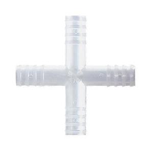 Union Fittings, Hose Barb, Cross Connector, Dynalon®