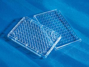 Clear bottom black and white polystyrene microplates, 96 well, Corning®