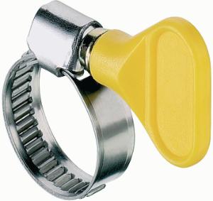 Tubing clamps, stainless steel