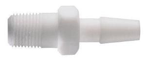 Masterflex® Adapter Fittings, Hose Barb to Male NPT Threaded, Straight, Brass, Avantor®