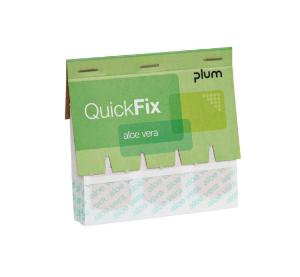 QuickFix® aloe vera refill pack, 45 plasters/pack