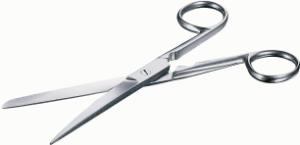 Laboratory scissors