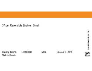 37 µm Reversible strainer, small (15 ml)