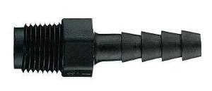 Masterflex® Adapter Fittings, Hose Barb to Male NPT Threaded, Straight, Nylon, Avantor®