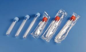 Test tubes with screw caps