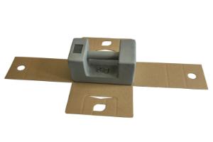 Cardboard packaging for block weight