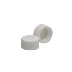 White polypropylene screw cap