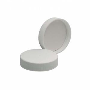 White polypropylene screw cap