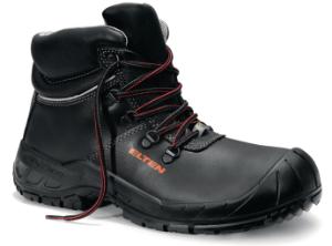 ESD safety ankle boots, lace-up, Safety-Grip, Laurenzo Rubber