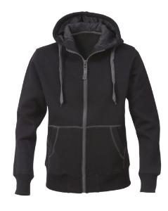 Ladies sweat jacket, with hood, Acode® Basecamp, 1746