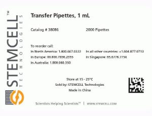 Transfer pipettes, 1 ml