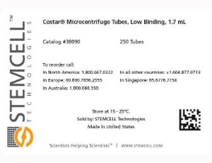 Costar® Microcentrifuge tubes, Low-Binding, 1.7 ml