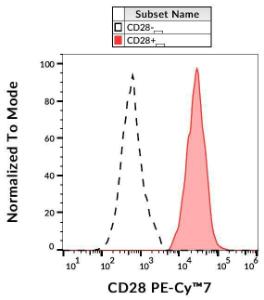 Anti-CD28 Mouse Monoclonal Antibody [clone: CD28.2] (PE-Cyanine 7)