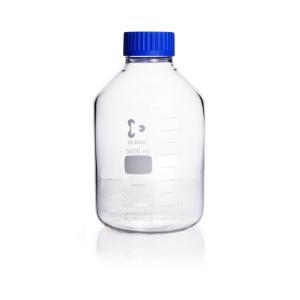 Bottles, wide neck, clear, with GLS 80® thread