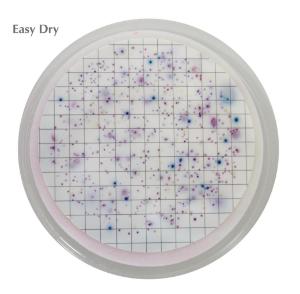 Easy Dry petri dish with dehydrated medium in pads