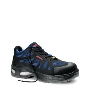 ESD safety shoes, lace-up, Wellmaxx, Logan Blue