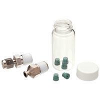 Syringe adaptor kit for single-stage VOC regulator