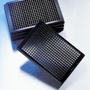 Clear bottom, black and white, polystyrene microplates, 384-well, Corning®