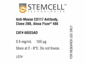 Anti-mouse CD117 antibody, spectrum 2B8, Alexa Fluor® 488