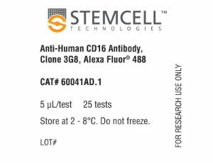 Anti-human CD16 antibody, spectrum 3G8, Alexa Fluor® 488