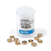 Dual Vespel® ring cross-disk inlet seals