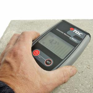 Concrete moisture analyser