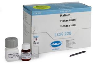 Test kits, photométrique, Potassium, cuvettes test LCK