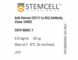 Anti-human CD117 (c-kit) antibody, spectrum 104D2