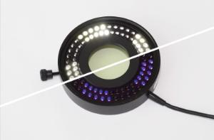 Visible LED UV ring light