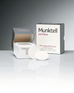 Quartz microfibre filters, Munktell