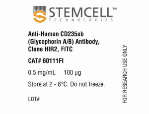 Anti-human CD235ab (Glycophorin A/B) antibody, spectrum HIR2, FITC