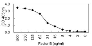 Sandwich ELISA usingKT21 coated plate and HRP conjugated KT24